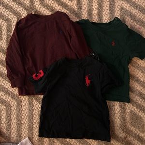 Ralph Lauren tees size 12 months
